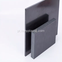 PC+ABS30% Placa de plástico preto